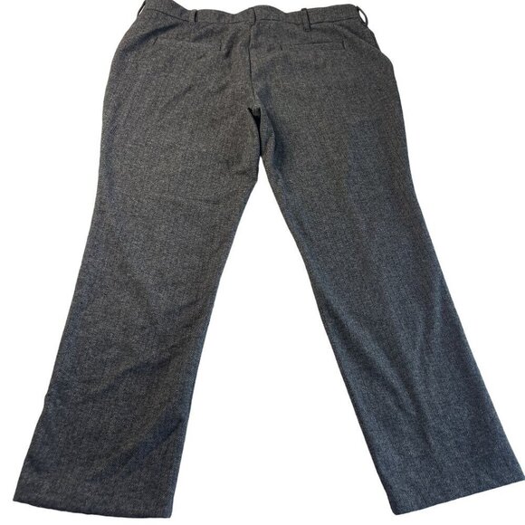 LEE Womens Regular Fit Straight Leg Mid Rise Ultra Soft Career Trousers Pants 22 - Picture 2 of 10